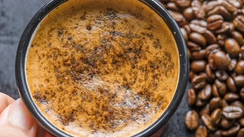 Cup Of Coffee Cinemagraphs Stock Footage 127116469