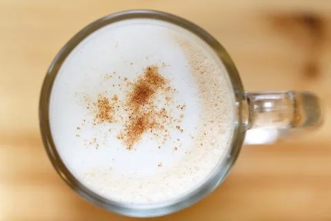 A cup of coffee close-up Stock Photos