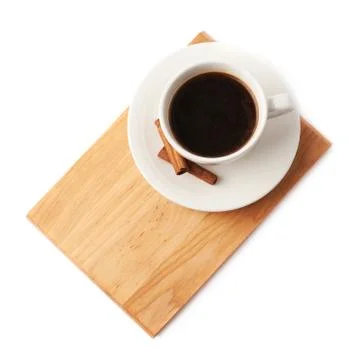 Cup of coffee composition Stock Photos