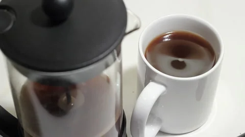 Cup of coffee. Video stock 5086808