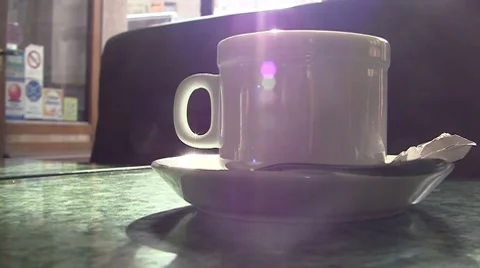 Cup of coffee Stock Footage 8681820