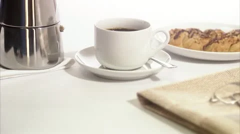 Cup of coffee Stock Footage 11286572