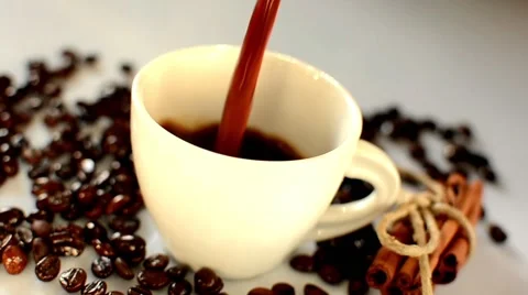 Cup of coffee Stock Footage 48730025