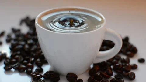Cup of coffee Stock Footage 49034817