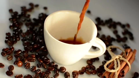 Cup of coffee Stock Footage 50122947