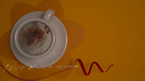Cup of coffee Video stock 50388769