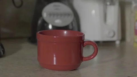 Cup Of Coffee Stock Footage 84291721