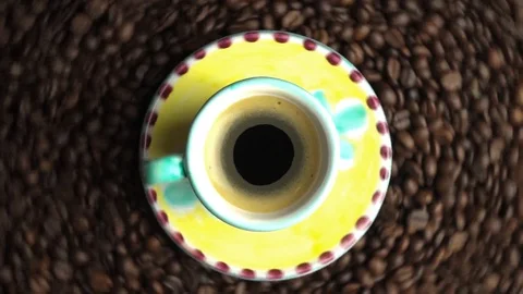 Cup of coffèè Video stock 87201684