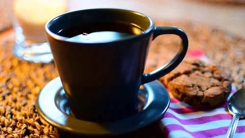 A cup of coffee. Stock Footage 104808537