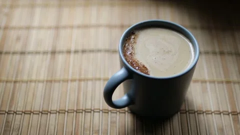 A cup of coffee. Stock Footage 132922699