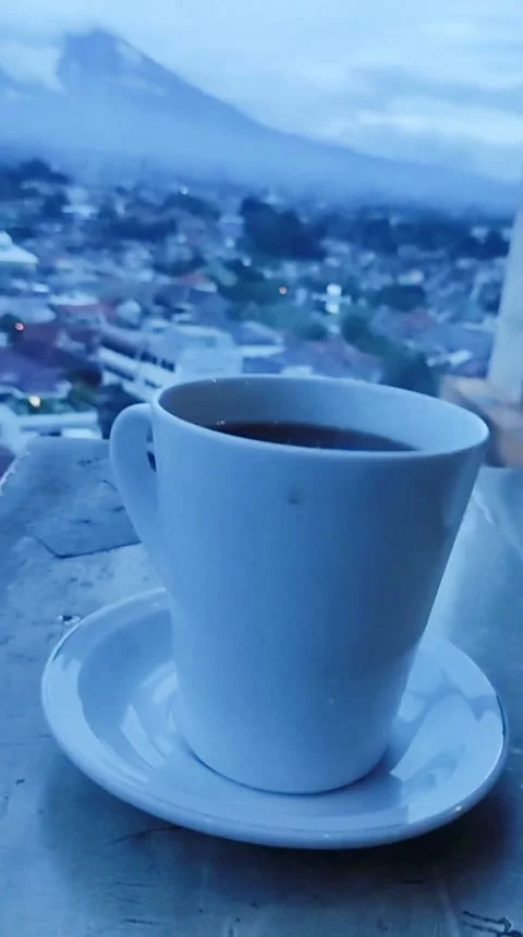 Cup of coffee Stock Footage 218448259