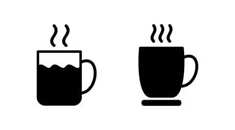 Cup coffee icon vector. coffee cup icon. mug Stock Illustration
