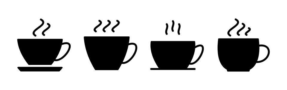 Cup coffee icon vector. coffee cup icon. mug Stock Illustration
