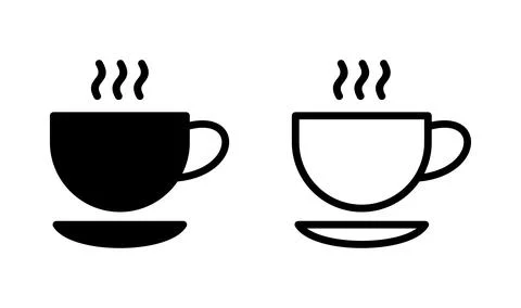 Cup coffee icon vector. coffee cup icon. mug Stock Illustration