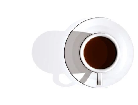 Cup of coffee Stock Illustration