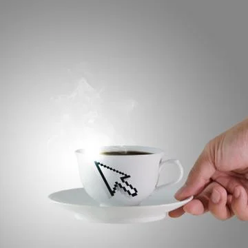 Cup of coffee Stock Illustration