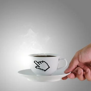 Cup of coffee Stock Illustration