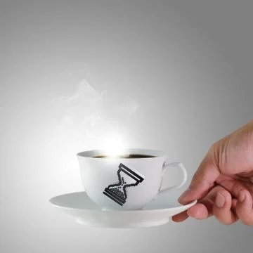 Cup of coffee Stock Illustration