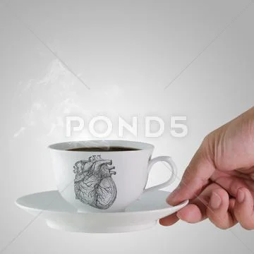 Cup of coffee Stock Illustration