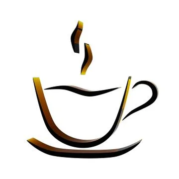 Cup of coffee Stock Illustration