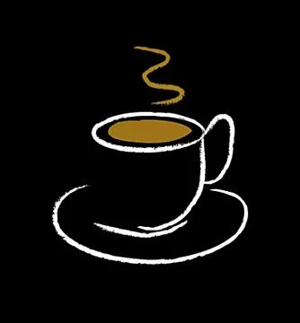 Cup of coffee Stock Illustration