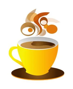 Cup of coffee Stock Illustration