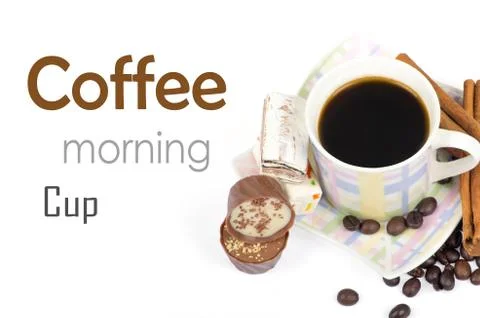 Cup of coffee Stock Illustration