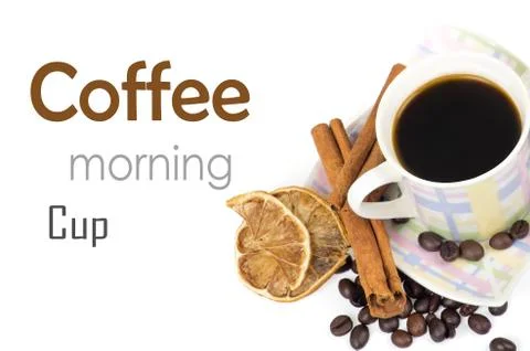 Cup of coffee Illustrazione stock