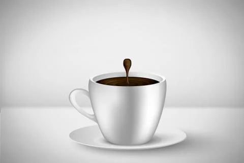 Cup of coffee Stock Illustration