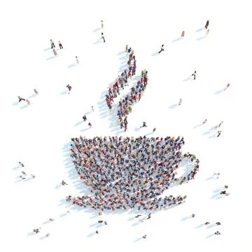 Cup of coffee. Stock Illustration