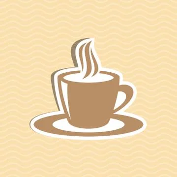 Cup of coffee 스톡 일러스트