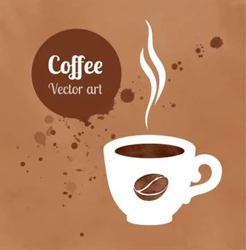 Cup of coffee Stock Illustration