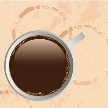 Cup of coffee Illustrazione stock