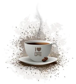 Cup Of Coffee Stock Illustration
