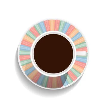 Cup of coffee Stock Illustration