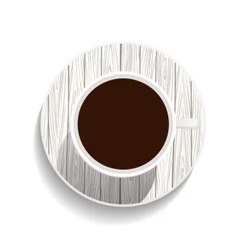 Cup of coffee Stock Illustration