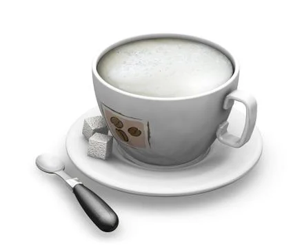 Cup of coffee Stock Illustration