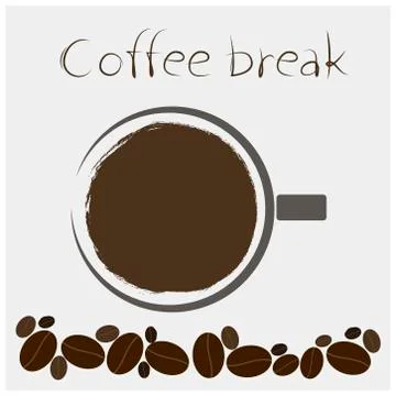 Cup of coffee Stockillustratie