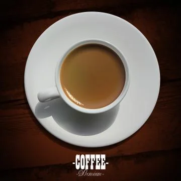 Cup of coffee Stock Illustration