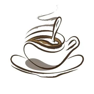 Cup Of Coffee Stock Illustration