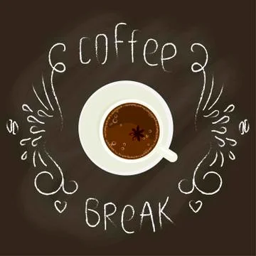 Cup of Coffee Stock Illustration
