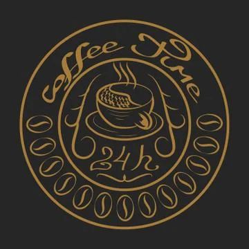 Cup of coffee Stock Illustration