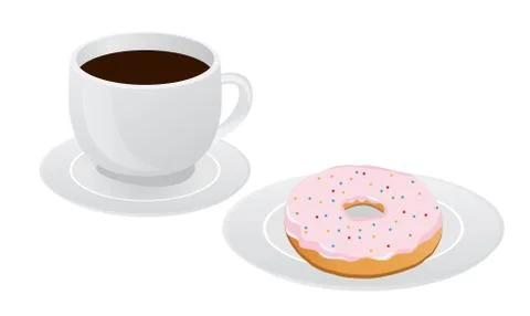 Cup of Coffee Illustrazione stock