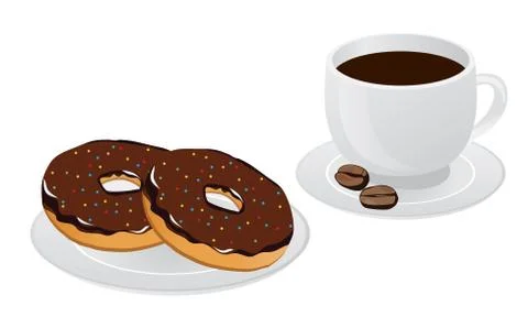 Cup of Coffee Stock Illustration