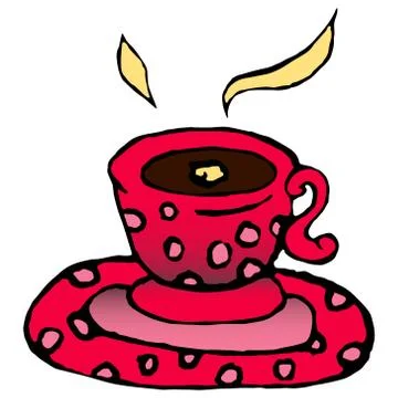 Cup of coffee Stock Illustration