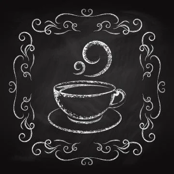 Cup of coffee Stock Illustration