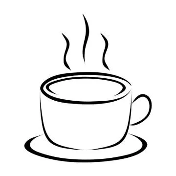 Cup of coffee Stock Illustration