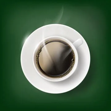Cup of coffee Illustrazione stock