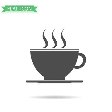 A cup of coffee Stock Illustration