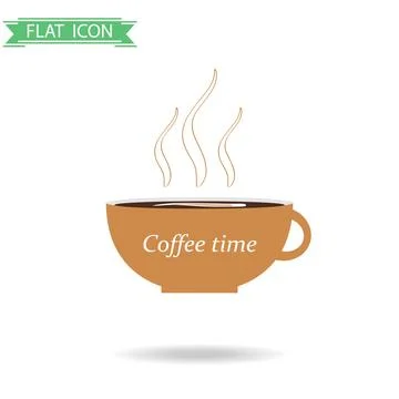 A cup of coffee Stock Illustration